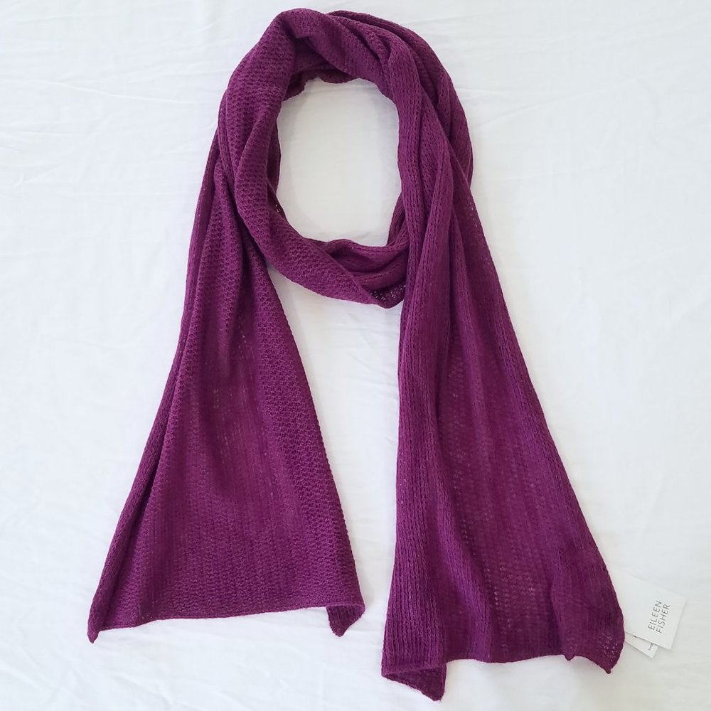 Eileen Fisher wool / cashmere scarf